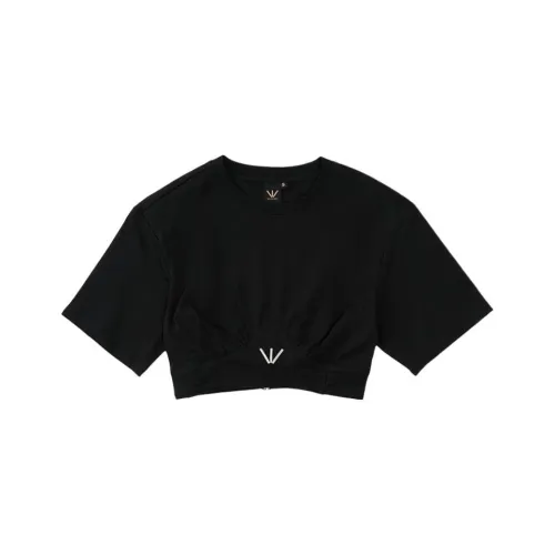 BOY BY BOY Черный Женский Короткий Топ