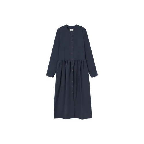 ROMI STUDIO Длинное платье с длинными рукавами женское