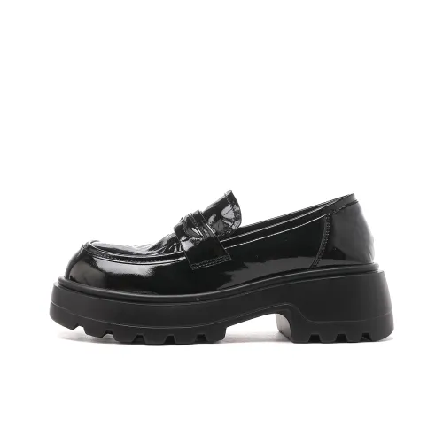 CARDANRO JK Стиль Преппи Универсальные Маленькие Кожаные Туфли Противоскользящие Устойчивые к Износу Без Подкладки Женские