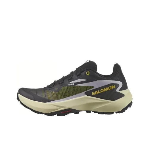 SALOMON Genesis Low Топ Уличная обувь Женская Черный Желтый Фиолетовый