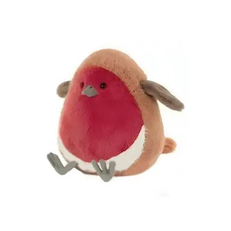 JELLYCAT Christmas series Огненно-красный Bird Куклы Плюшевая кукла Trumpets High