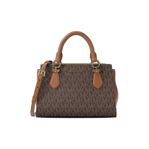 MICHAEL KORS Marilyn Холст Сумка Маленькая Женская Коричневая