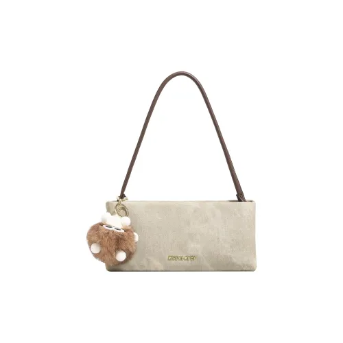 SMILE FOCUS Микрофибра Синтетическая Кожа Сумка через плечо Сумка на плечо Женская Зеленая