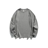 Светлый облако серый (круглый вырез)