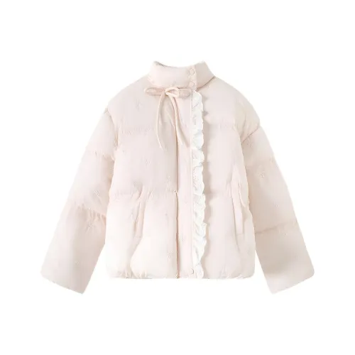 DTLUI Розовый Женский пуховик