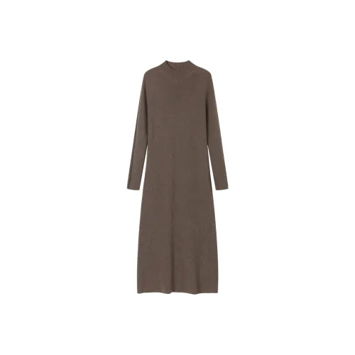 X MOOM Длинное платье с длинными рукавами женское