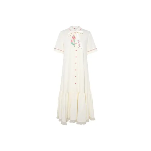 Two Or Three Things Короткий рукав Платье Женское