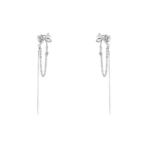 Crisp Creek Циркон Нижняя заколка On Серьги Женские