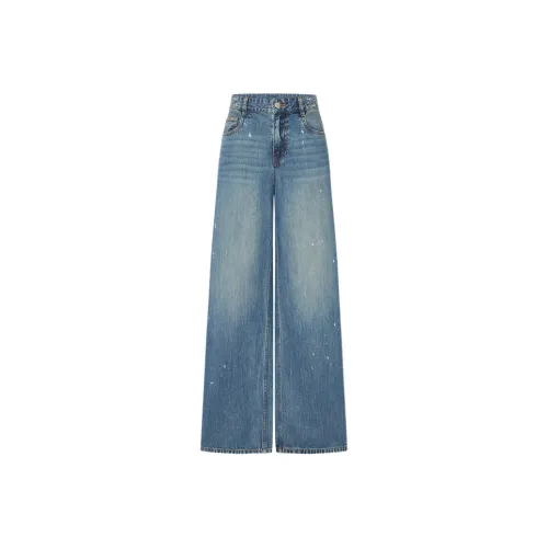 MO CO Джинсовый синий Женские джинсы