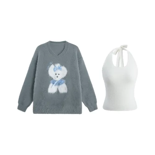 UNIFREE Серый Женские Повседневные Костюмы