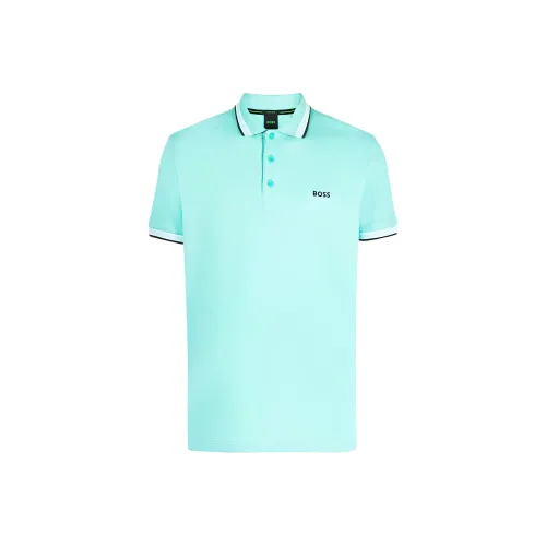 Hugo Boss Зеленая Мужская Поло