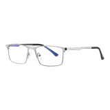 Яркий серебристый / защита от синего света