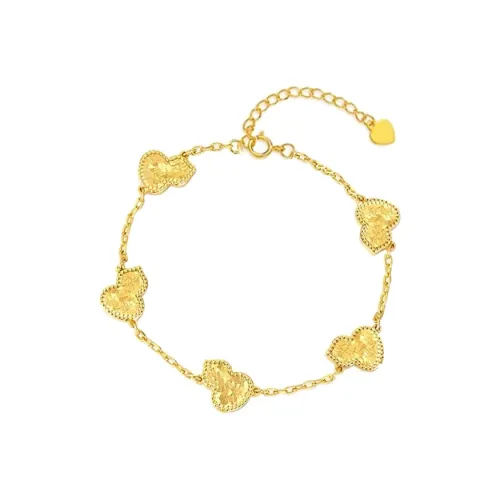 Rhymes Золотой Покрытый Медный Браслеты Женские