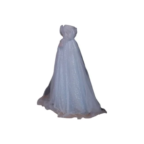 JIAONI Синий Женские Вечерние Платья