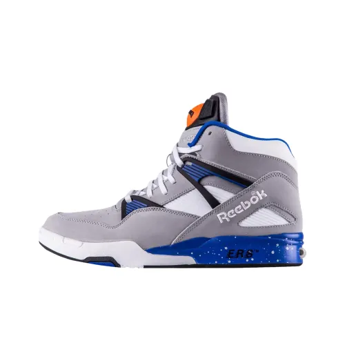 Reebok Pump Omni Винтажные баскетбольные кроссовки Унисекс Серый Синий