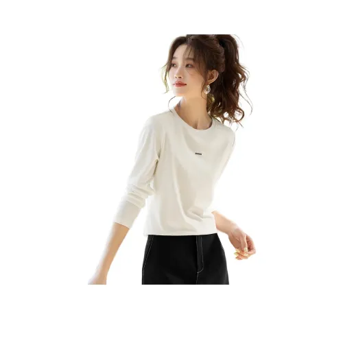 Mo Han Yi Mei Белые Женские T-рубашки