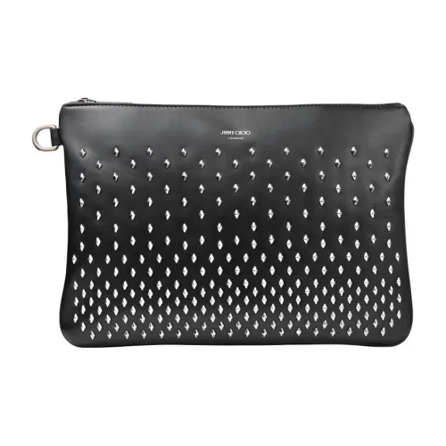 Jimmy Choo Телячья кожа Клатч Мужской Черный