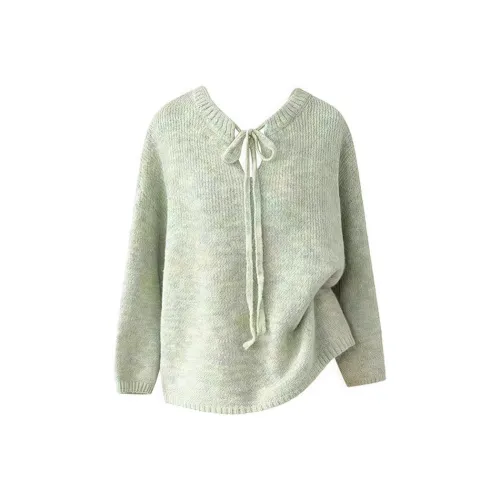 Meanalot Светло-зеленый Женский Трикотаж