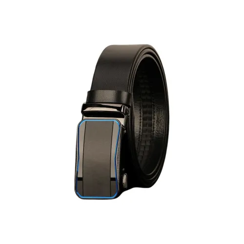 MH Ремни из натуральной коровьей кожи мужские 3,5 см