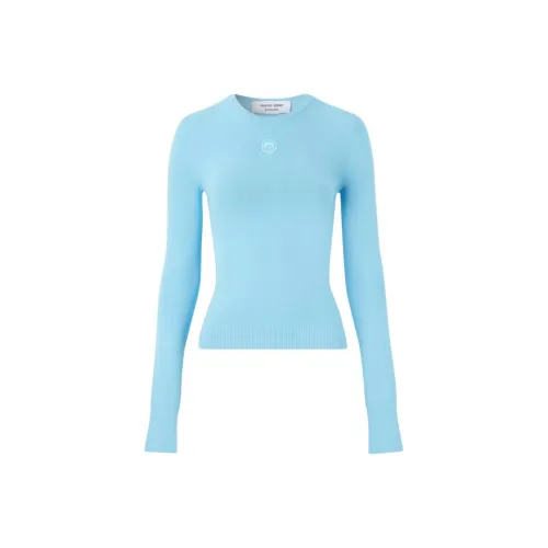 Marine Serre Синие Женские Свитера