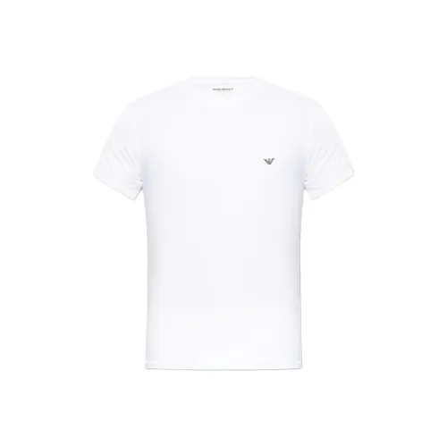EMPORIO ARMANI Белые Мужские Футболки