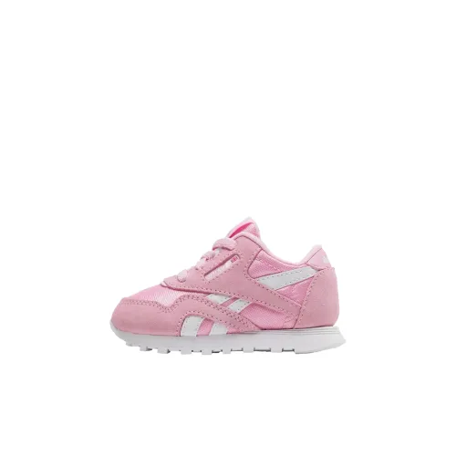 Reebok Classic Nylon Low Топ Обувь для малышей Розовый Infant And Toddler