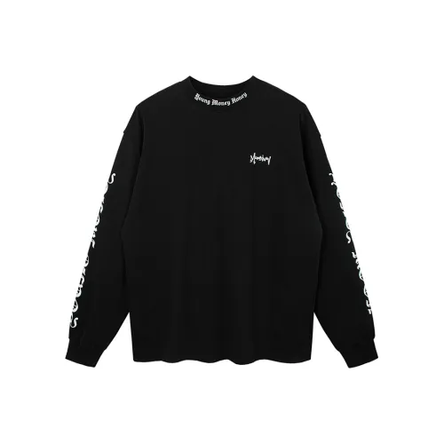 MOONWAV Американский уличный стиль Crewneck Стиль T Рубашка Унисекс