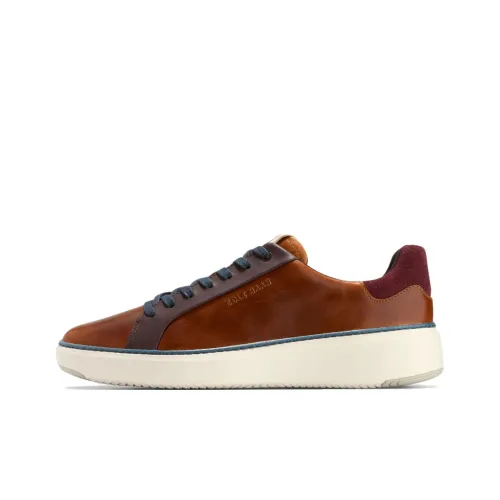 COLE HAAN GrandPrø Low Топ Скейтборд Кроссовки Мужские Коричневые