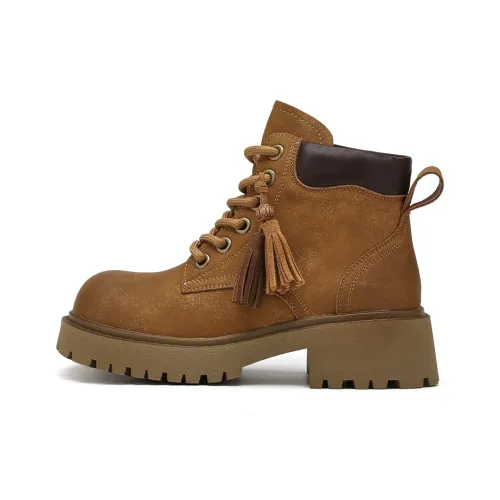 Yalu Preferred Короткий MID Голень Martin Boot Женские