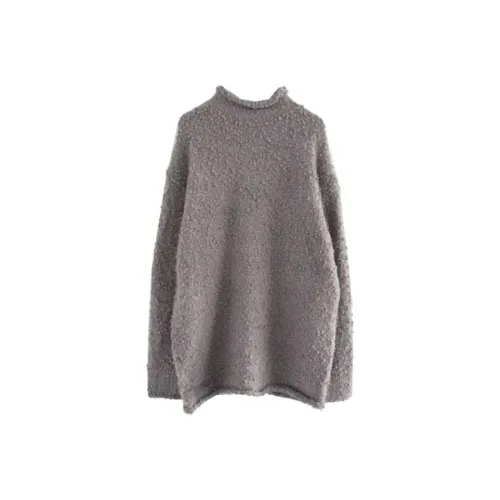 LOWEAR Носимый Полу-Шейка Попкорн Трикотаж Женский