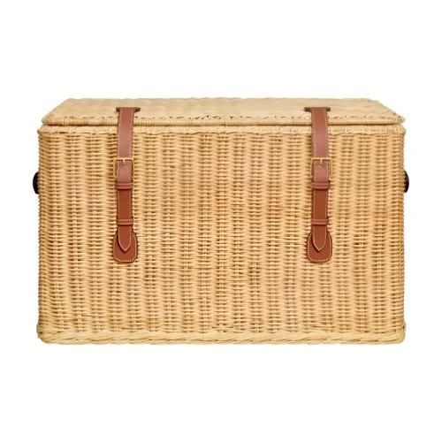 CELINE Rotan Storage Box Unisex Yellow CELINE Ротанг Хранение Коробка Унисекс Желтый