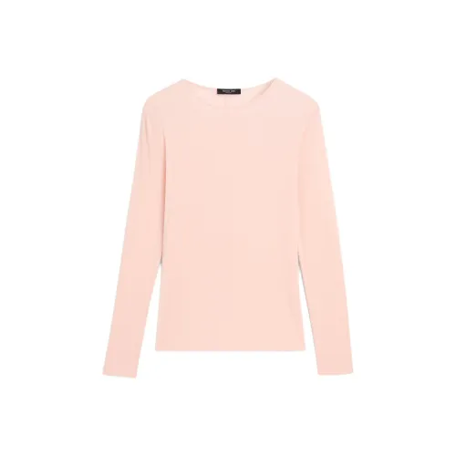 Massimo Dutti Розовый Красный Женские T-рубашки