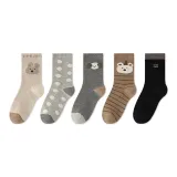 1 пара каждого из 5 цветов