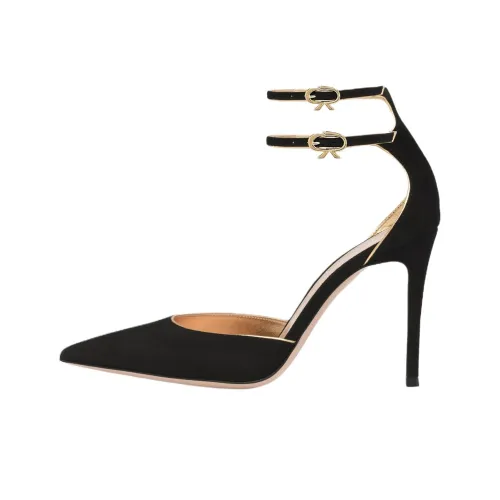 GIANVITO ROSSI Ivette Узкий каблук Высокие каблуки 9,5 см Женские Черный