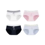 4 пачки (Белый + Розовый + Темно-синий + Светло-синий)