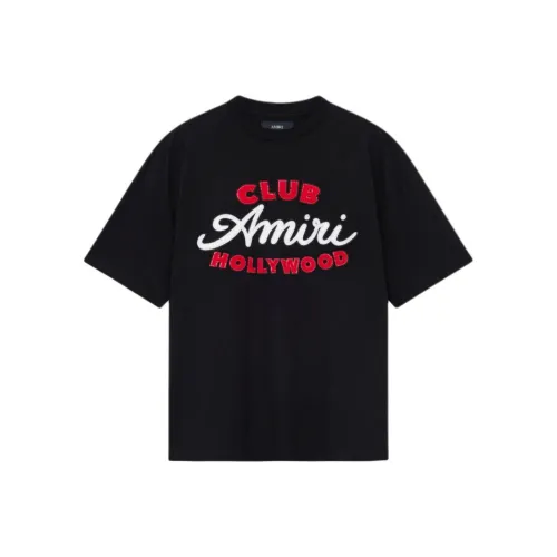 AMIRI Мужские черные футболки