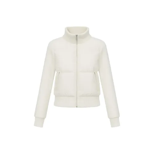 MOONCORE Белый Женские пуховики
