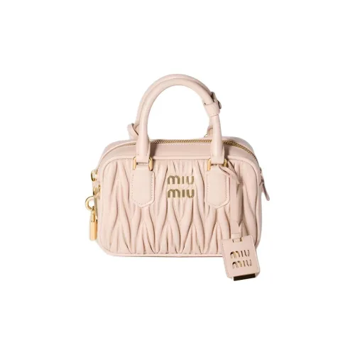 MIU MIU Arcadie Series Sheepskin Bag Regular Women's Pink