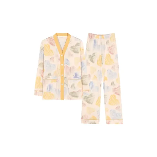 MIIOW Желтый Женские Термокомплекты