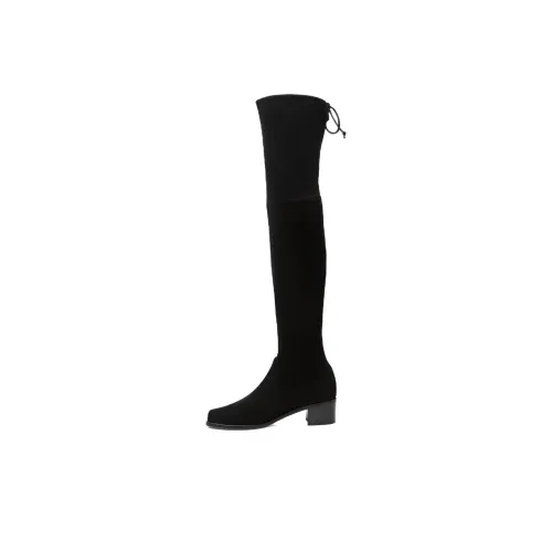 Stuart Weitzman SW Колено Высокие сапоги Женские Черный