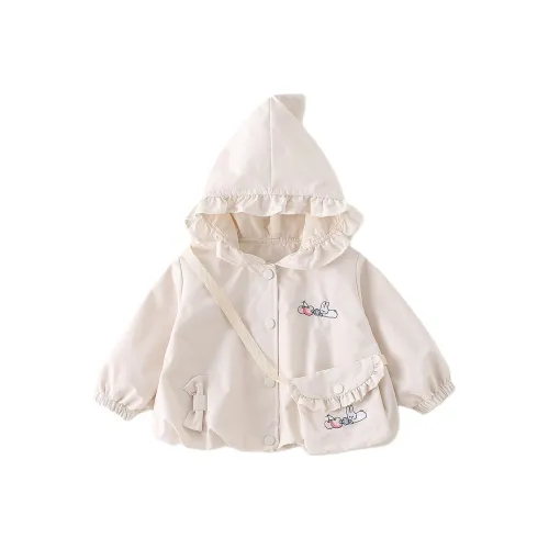 XiaoJinBu Бежевые топы для младенцев