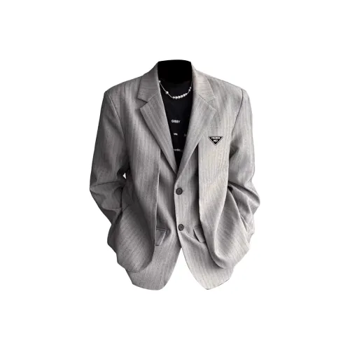 YICHEN Серый [Светлая версия] Унисекс Деловые костюмы