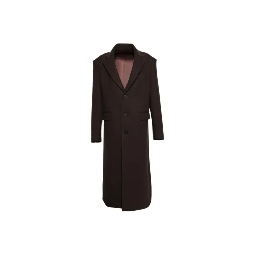 WARDROBE.NYC Коричневое Женское Пальто