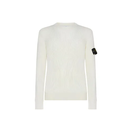 STONE ISLAND Свитер Мужской Белый