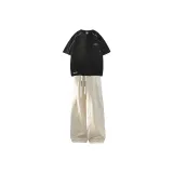 Чёрный T+Хаки K