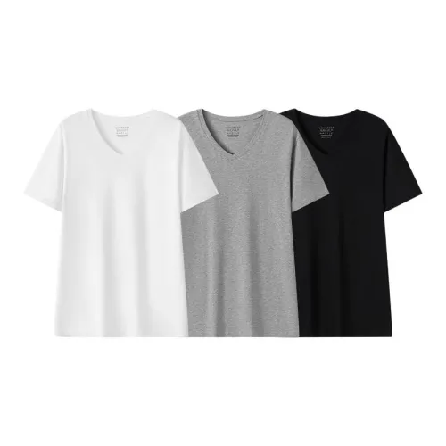 Shuya Смешанный цвет Мужские Пижамные Верх