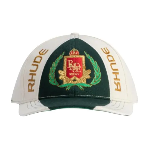 RHUDE Хлопок Бейсболки Мужские Зеленые