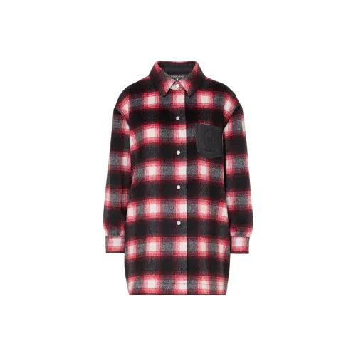 Айсберг Красный Черный Женские Рубашки