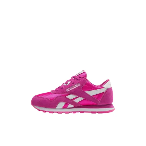 Reebok Classic Nylon Low Топ Kids Lifestyle Shoes Розовый Детский