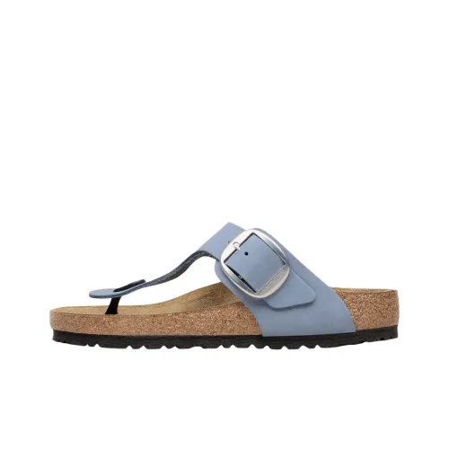 Birkenstock Gizeh Big Buckle EVA Устойчивый к истиранию Шлепанцы Женские Синие